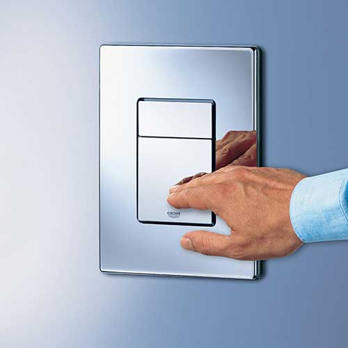 Push-Button Flush Plates