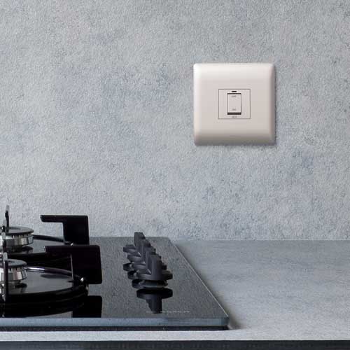 Electric clearance stove switch