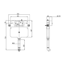 Load image into Gallery viewer, Cobra Concealed Cistern Wall Hung Pans