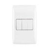 Crabtree Diamond 3 Lever Light Switch 2 x 4