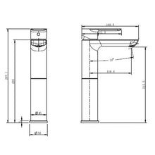 Load image into Gallery viewer, Cobra Seine High Rise Basin Mixer