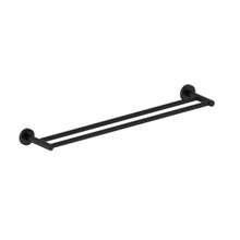 Load image into Gallery viewer, Cobra Seine Double Towel Rail 600mm - Matt Black