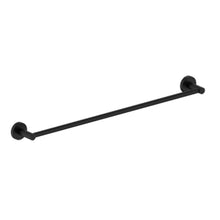 Load image into Gallery viewer, Cobra Seine Single Towel Rail 600mm - Matt Black
