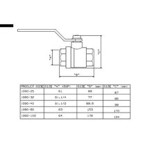 Load image into Gallery viewer, Cobra Ball O Flo FXF Ball Cock 25mm