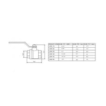 Load image into Gallery viewer, Cobra Isolating Ball Valve FxF 15mm