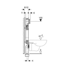 Load image into Gallery viewer, Geberit Kombifix Sigma Concealed Cistern 80mm