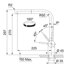Load image into Gallery viewer, Franke Atlas Neo Retractable Tap