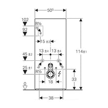 Load image into Gallery viewer, Geberit Monolith Plus for Wall-Hung Toilet 1140mm - Lava