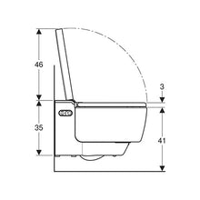 Load image into Gallery viewer, Geberit AquaClean Mera Classic Wall-Hung Toilet