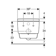 Load image into Gallery viewer, Geberit AquaClean Mera Comfort Wall-Hung Toilet
