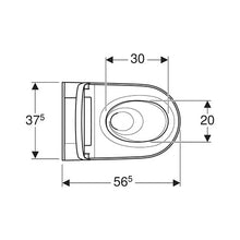 Load image into Gallery viewer, Geberit AquaClean Sela Wall-Hung Toilet