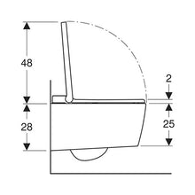 Load image into Gallery viewer, Geberit AquaClean Sela Wall-Hung Toilet
