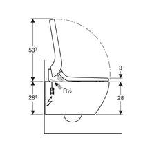 Load image into Gallery viewer, Geberit AquaClean Tuma Comfort Wall-Hung Toilet