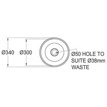 Load image into Gallery viewer, Franke Rondo RDX610-34 Stainless Steel Inset Prep Bowl 340mm