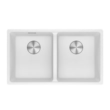 Load image into Gallery viewer, Franke Maris MRG620-35-35 Fragranite Double Bowl Undermount Sink 440x760mm