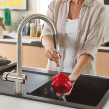 Load image into Gallery viewer, Franke Maris MRG611 Fragranite Single Bowl Inset Sink 500x970mm - Matt Black