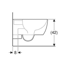 Load image into Gallery viewer, Geberit iCon Wall-Hung Toilet - White