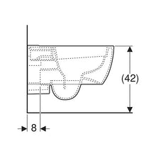 Load image into Gallery viewer, Geberit iCon Rimless Wall-Hung Toilet - White