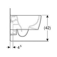 Load image into Gallery viewer, Geberit iCon Wall-Hung Small Projection Toilet - White