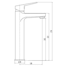 Load image into Gallery viewer, Franke Aspera High Rise Basin Mixer - Matt Black