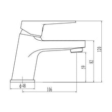 Load image into Gallery viewer, Franke Aspera Basin Mixer - Matt Black