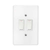 Crabtree Classic 2 Lever Light Switch 2 x 4