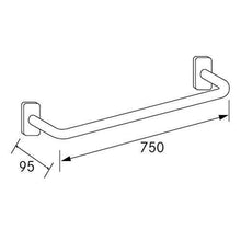 Load image into Gallery viewer, Franke CNTX750 Straight Grab Bar - Polished Stainless Steel
