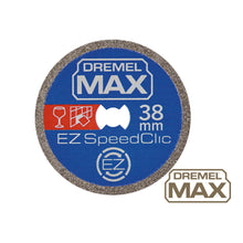 Load image into Gallery viewer, Dremel MAX EZ SPEEDCLIC Diamond Cutting Wheel SC545DM