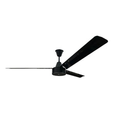 Load image into Gallery viewer, Solent Albatross 3 Blade Ceiling Fan 1650mm - Black