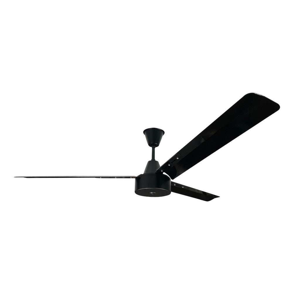 Solent Albatross 3 Blade Ceiling Fan 1650mm - Black