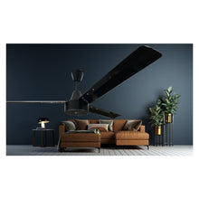 Load image into Gallery viewer, Solent Albatross 3 Blade Ceiling Fan 1650mm - Black