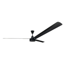 Load image into Gallery viewer, Solent Albatross 3 Blade Ceiling Fan 2100mm - Black
