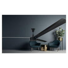 Load image into Gallery viewer, Solent Albatross 3 Blade Ceiling Fan 2100mm - Black