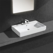 Load image into Gallery viewer, GROHE Cube Ceramic Countertop Vanity Basin