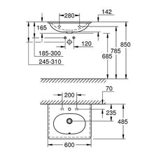 Load image into Gallery viewer, GROHE Essence Wall-Hung Basin