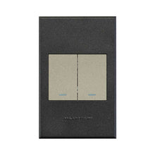 Load image into Gallery viewer, VETi 3 Pola 2 Lever Light & Dimmer Switch 4x2