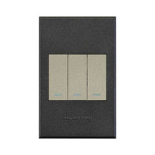 Load image into Gallery viewer, VETi 3 Pola 3 Lever 1-Way Light Switch 4x2