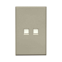 Load image into Gallery viewer, VETi 3 Pola Dual Data Wall Socket 4x2