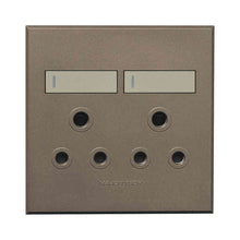 Load image into Gallery viewer, VETi 3 Pola 2x RSA Wall Socket 4x4