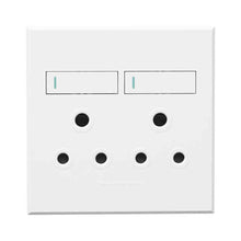 Load image into Gallery viewer, VETi 3 Pola 2x RSA Wall Socket 4x4