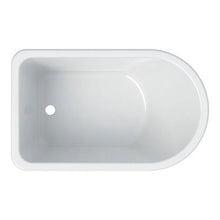 Load image into Gallery viewer, Geberit Bambini Asymmetrical Bathtub - White