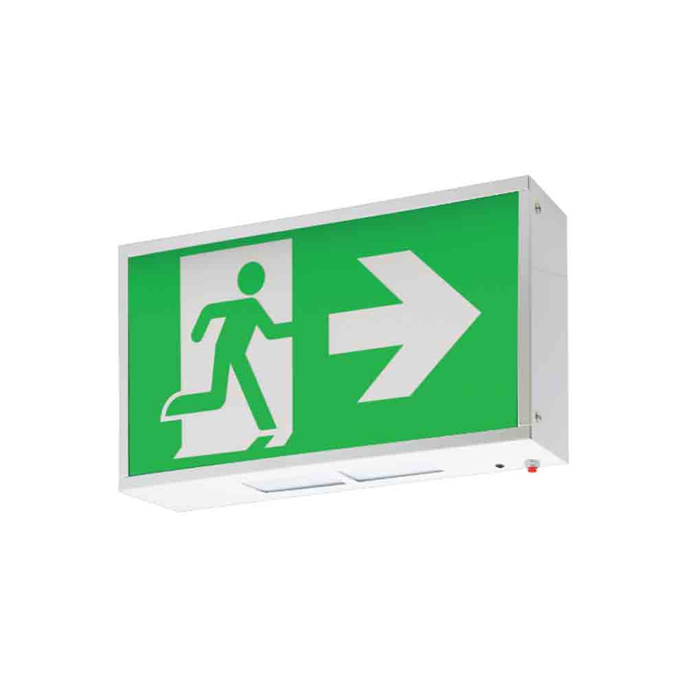 Spazio LED Exit Sign - Wall – Livecopper