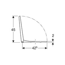 Load image into Gallery viewer, Geberit Smyle Soft-Close Toilet Seat + Lid - White