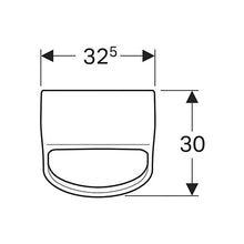 Load image into Gallery viewer, Geberit Smyle Wall-Hung Urinal - White