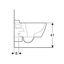 Load image into Gallery viewer, Geberit Xeno² Rimless Wall-Hung Toilet - White