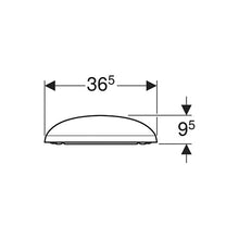 Load image into Gallery viewer, Geberit Citterio Soft-Close Toilet Seat + Lid - White