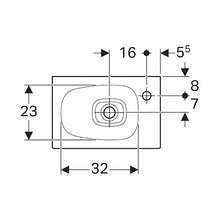 Load image into Gallery viewer, Geberit Citterio Rectangular Wall-Hung Basin