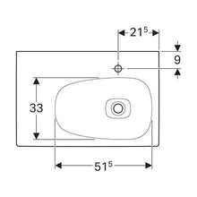 Load image into Gallery viewer, Geberit Citterio Wall-Hung Basin with Left Shelf Surface 750mm
