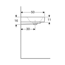 Load image into Gallery viewer, Geberit Citterio Rectangular Wall-Hung Basin 1200mm