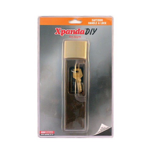 Xpanda Saftidor Handle & Lock - Matt Bronze (537024) | Handle